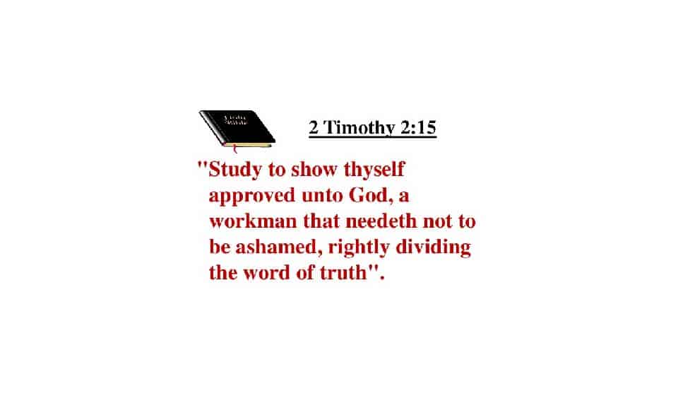 2 Timothy 2:15