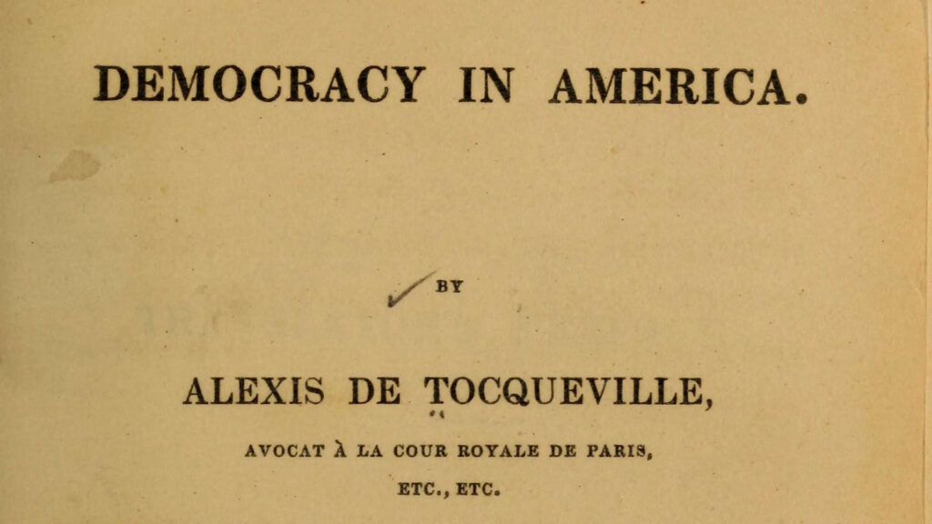 De Tocqueville’s America